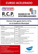 CURSO RCP y MANEJO DE DESFIBRILADORES - 2013